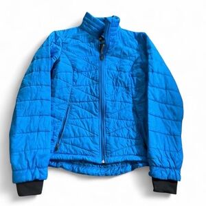 Columbia Women's Blue Omni Heat Puffer Jacket Full-Zip Size S